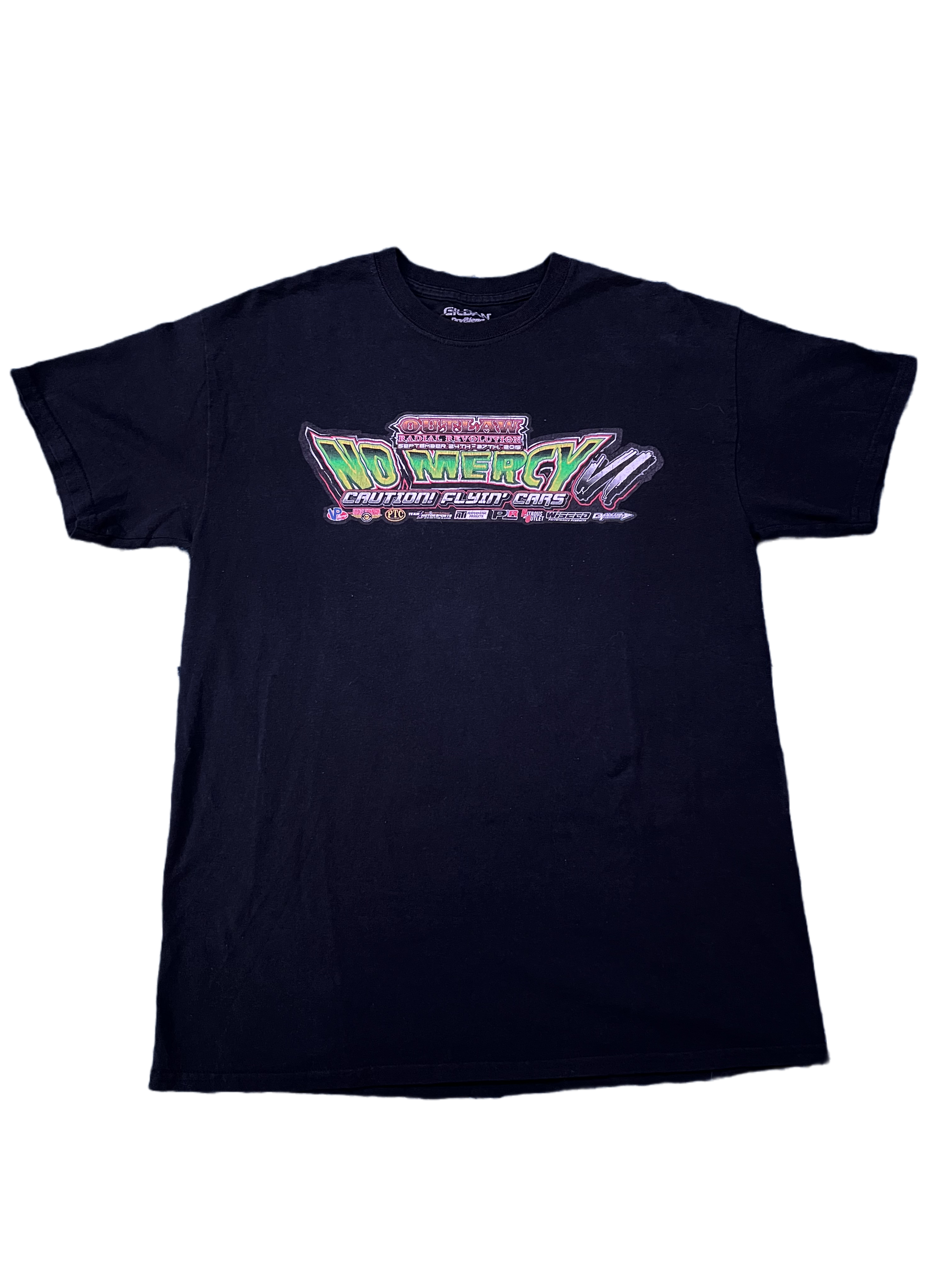 Vintage World Of Outlaws No Mercy T-Shirt - Step Ahead Kicks