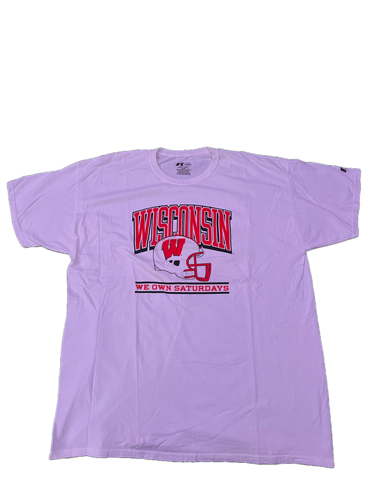 Vintage Wisconsin Football T-Shirt - Step Ahead Kicks