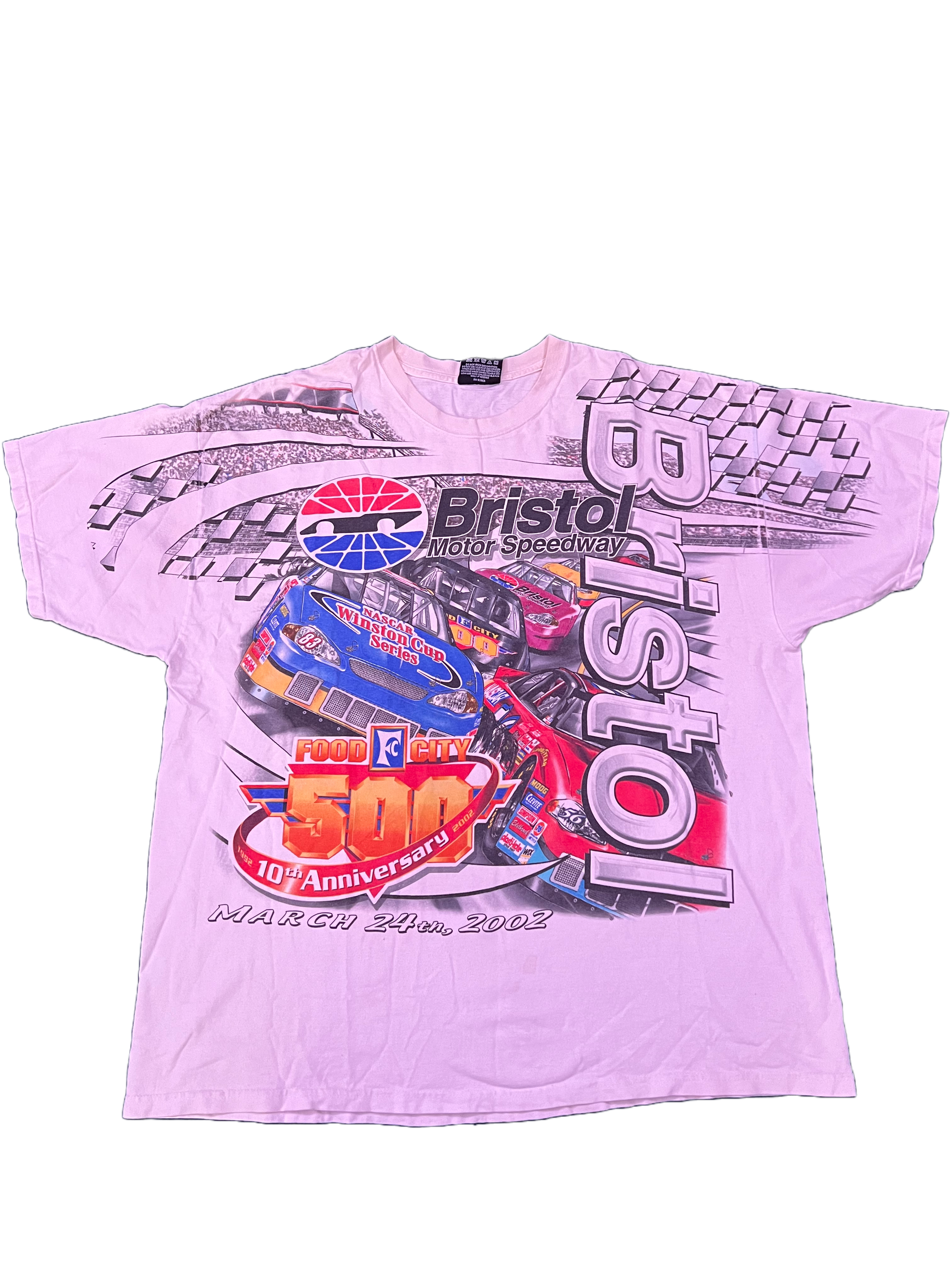 Vintage Bristol Motor Speedway T-Shirt – Step Ahead Kicks Vintage Bristol Motor Speedway T-Shirt – Step Ahead Kicks
