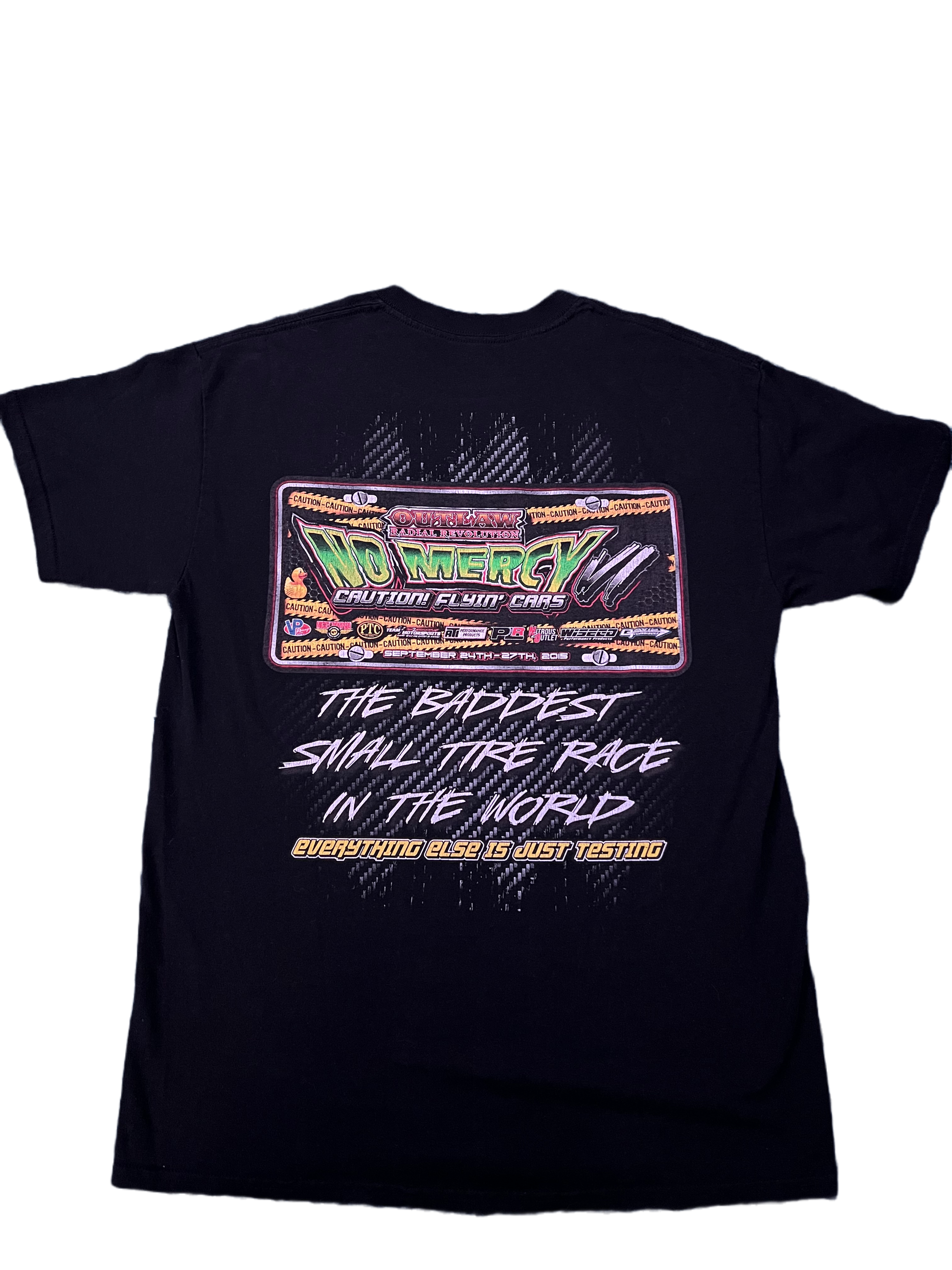 Vintage World Of Outlaws No Mercy T-Shirt - Step Ahead Kicks